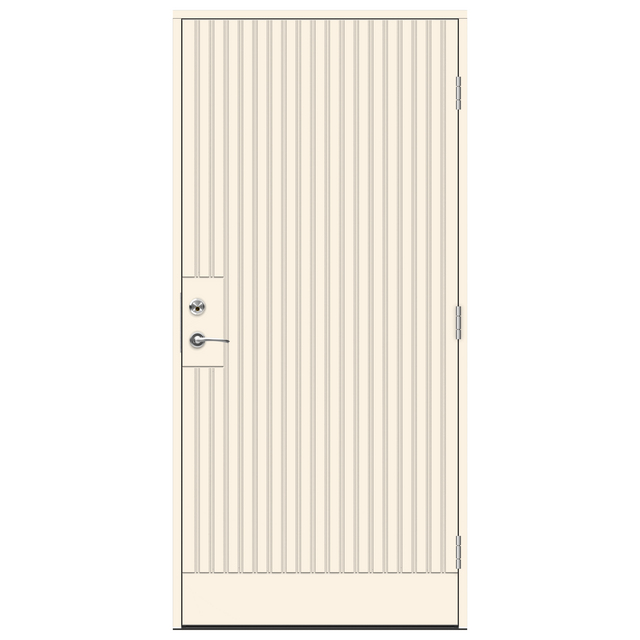 YTTERDÖRRSSET HALMSTAD VIT NCS S 0502-Y 105MM KARM 10X21H | Beijerbygg Byggmaterial